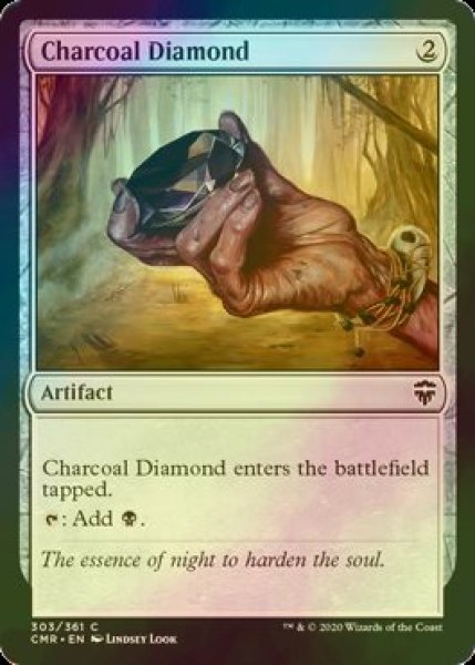 画像1: [FOIL] 炭色のダイアモンド/Charcoal Diamond 【英語版】 [CMR-灰C] (1)