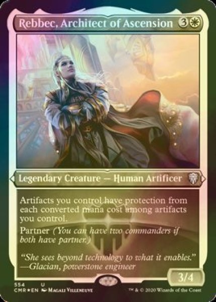 画像1: [FOIL] 登る建築家、レベック/Rebbec, Architect of Ascension (エッチング仕様) 【英語版】 [CMR-白U] (1)