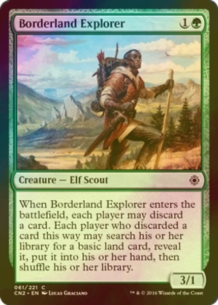 画像1: [FOIL] 国境探検者/Borderland Explorer 【英語版】 [CN2-緑C] (1)