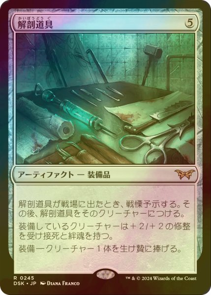 画像1: [FOIL] 解剖道具/Dissection Tools 【日本語版】 [DSK-灰R] (1)