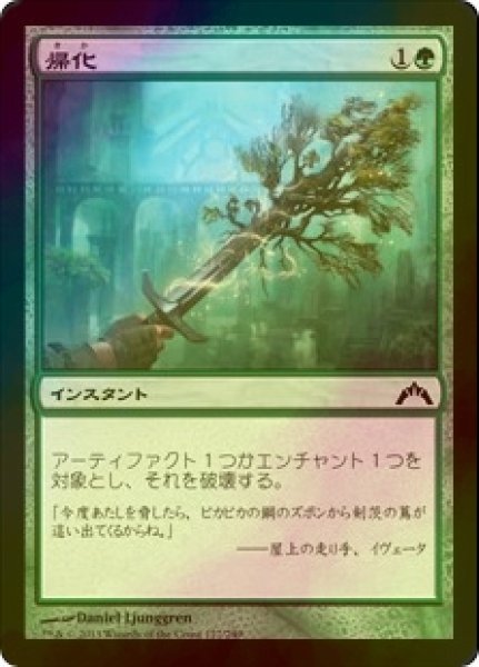 画像1: [FOIL] 帰化/Naturalize 【日本語版】 [GTC-緑C] (1)