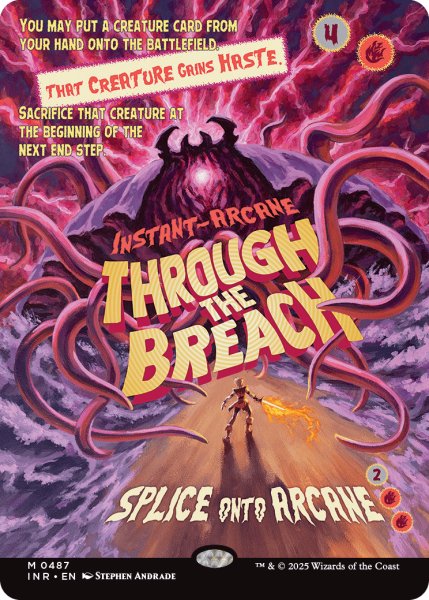 画像1: 裂け目の突破/Through the Breach (ポスター版) 【英語版】 [INR-赤MR] (1)