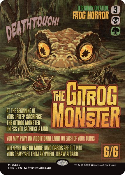 画像1: ギトラグの怪物/The Gitrog Monster (ポスター版) 【英語版】 [INR-金MR] (1)