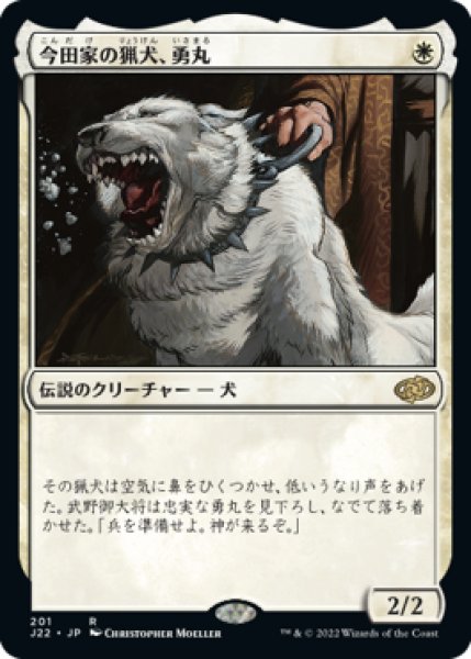 画像1: 今田家の猟犬、勇丸/Isamaru, Hound of Konda 【日本語版】 [J22-白R] (1)