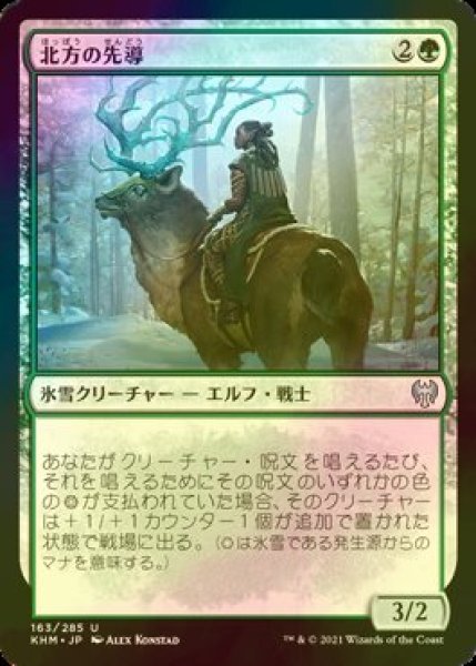 画像1: [FOIL] 北方の先導/Boreal Outrider 【日本語版】 [KHM-緑U] (1)