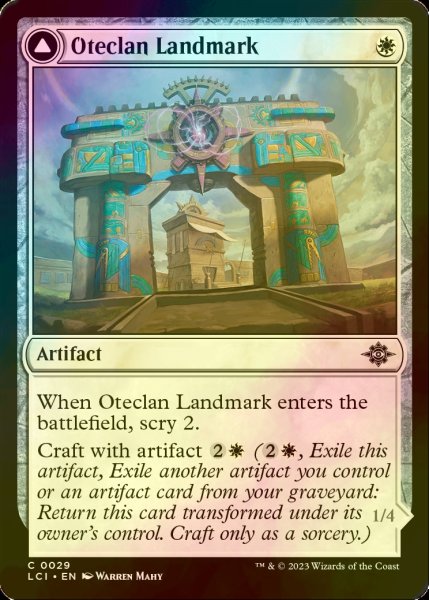 画像1: [FOIL] オテクランの目印/Oteclan Landmark 【英語版】 [LCI-白C] (1)