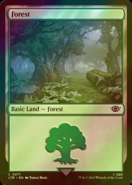 画像1: [FOIL] 森/Forest No.271 【英語版】 [LTR-土地C] (1)