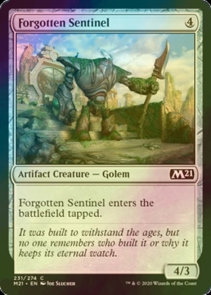 画像1: [FOIL] 忘れられた歩哨/Forgotten Sentinel 【英語版】 [M21-灰C] (1)