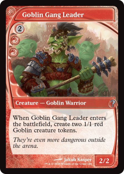 画像1: Goblin Gang Leader (未来枠) 【英語版】 [MB2-赤U] (1)