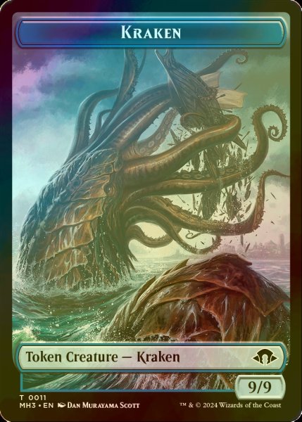 画像1: [FOIL] クラーケン/KRAKEN 【英語版】 [MH3-トークン] (1)