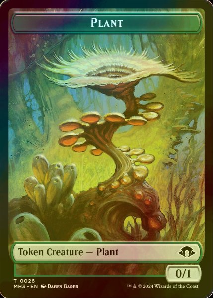 画像1: [FOIL] 植物/PLANT 【英語版】 [MH3-トークン] (1)