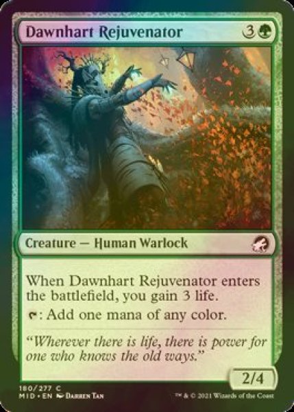 画像1: [FOIL] ドーンハルトの再生者/Dawnhart Rejuvenator 【英語版】 [MID-緑C] (1)