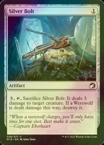 画像1: [FOIL] 銀弾/Silver Bolt 【英語版】 [MID-灰C] (1)