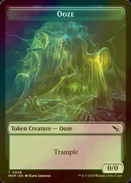 画像1: [FOIL] ウーズ/OOZE 【英語版】 [MKM-トークン] (1)