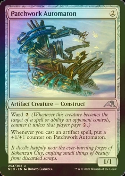 画像1: [FOIL] 継ぎ接ぎ自動機械/Patchwork Automaton 【英語版】 [NEO-灰U] (1)