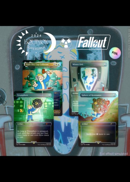 画像1: Secret Lair x Fallout: Vault Boy (プレミアム版) (1)