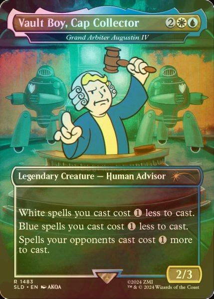 画像1: [FOIL] Vault Boy, Cap Collector 【英語版】 [SLD-金R] (1)