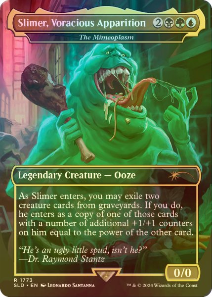 画像1: [FOIL] Slimer, Voracious Apparition 【英語版】 [SLD-金R] (1)