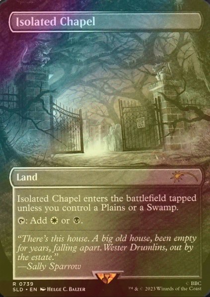 画像1: [FOIL] 孤立した礼拝堂/Isolated Chapel 【英語版】 [SLD-白MR] (1)