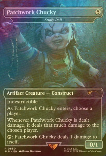 画像1: [FOIL] Patchwork Chucky 【英語版】 [SLD-灰R] (1)