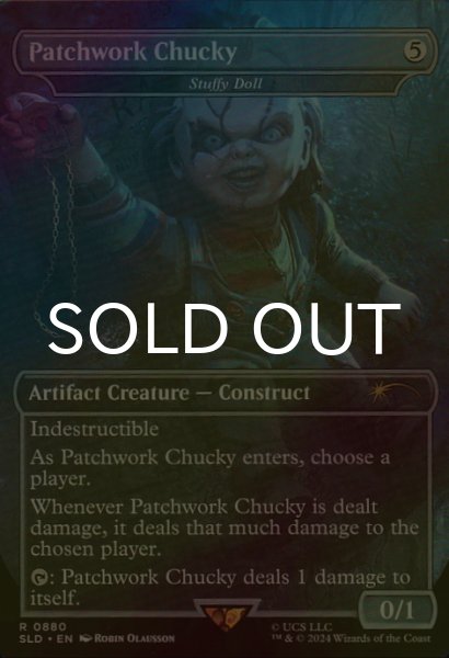 画像1: [FOIL] Patchwork Chucky 【英語版】 [SLD-灰R] (1)