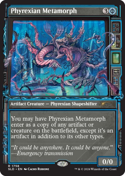 画像1: ファイレクシアの変形者/Phyrexian Metamorph No.1758 【英語版】 [SLD-青R] (1)