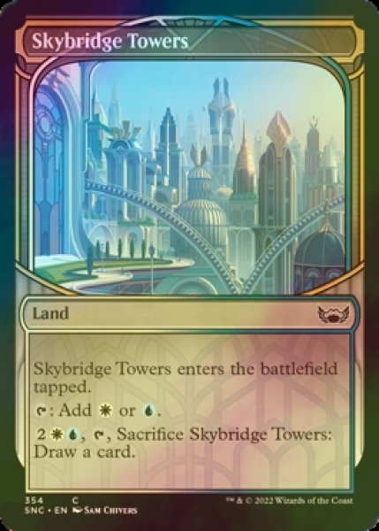 画像1: [FOIL] 天橋塔/Skybridge Towers (ショーケース版) 【英語版】 [SNC-土地C] (1)