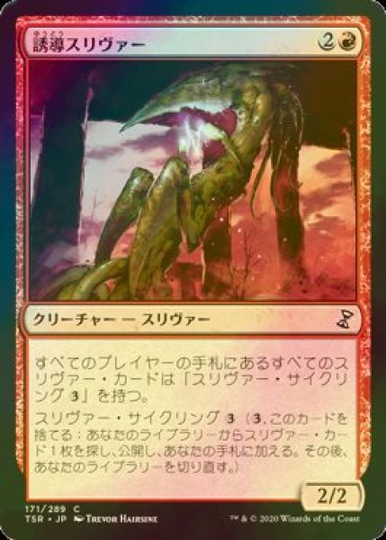 画像1: [FOIL] 誘導スリヴァー/Homing Sliver 【日本語版】 [TSR-赤C] (1)