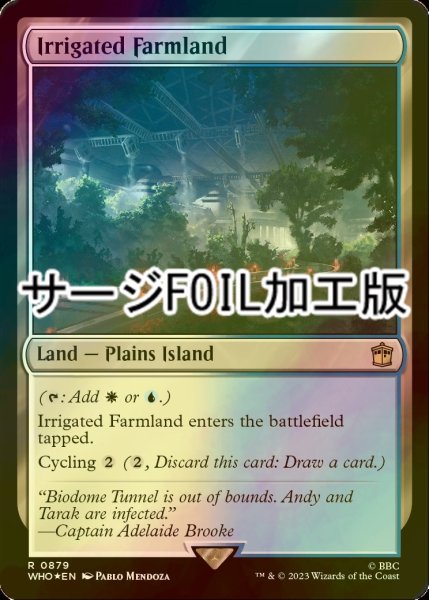 画像1: [FOIL] 灌漑農地/Irrigated Farmland No.879 (サージ仕様) 【英語版】 [WHO-土地R] (1)