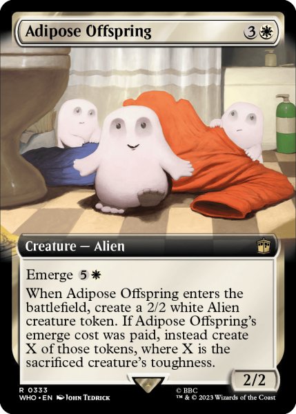 画像1: アディポーズの子/Adipose Offspring (拡張アート版) 【英語版】 [WHO-白R] (1)