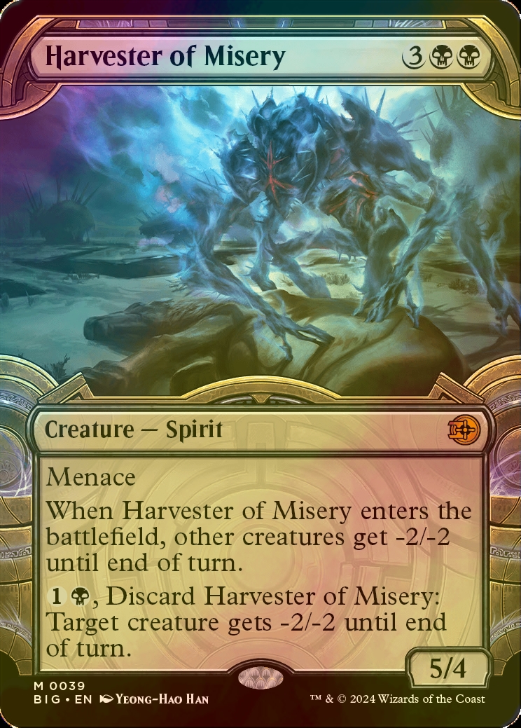 FOIL] 苦難の収穫者/Harvester of Misery (ショーケース版) 【英語版 