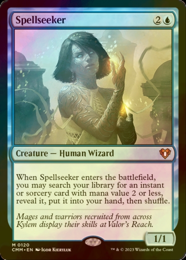 MTG 呪文探求者/Spellseeker 英 CMM - ゲーム