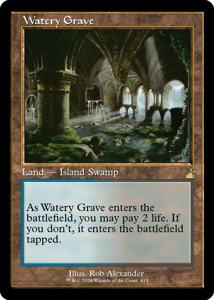 MTG 湿った墓 Watery Grave 英語 旧枠 4枚セット - beaconparenting.ie