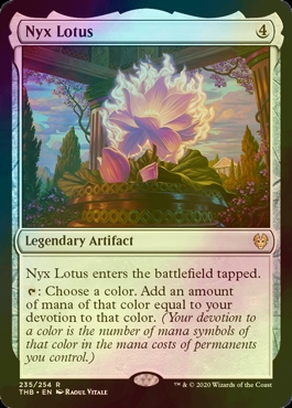 Foil ニクスの睡蓮 Nyx Lotus 英語版 Thb 灰r 状態 Nm シングルスター